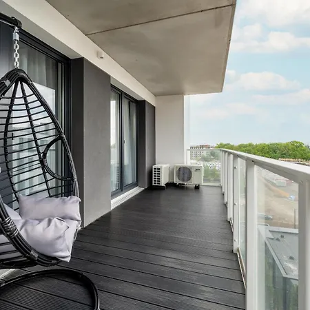 Luksusowy Z 3 Sypialniami, Klimatyzacja, Parkingiem I Biurkiem We Wroclawiu By Renters Prestige شقة فروتسواف